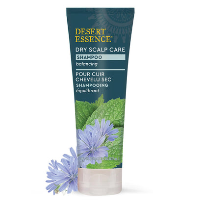 Desert Essence Dry Scalp Care Shampoo – Hydrate, Balance & Strengthen Hair | 8 Fl Oz