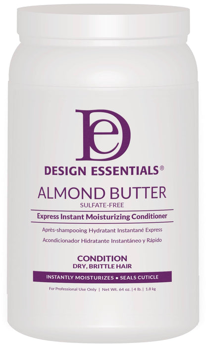Design Essentials Almond Butter Express Instant Moisturizing Conditioner – 64 oz