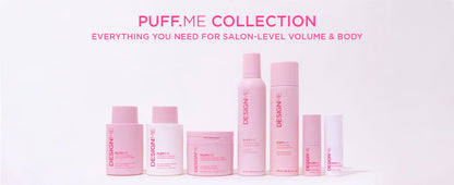 Design.Me PUFF.ME Volumizing Shampoo - Lightweight Body & Color-Safe Volume for Fine & Medium Hair