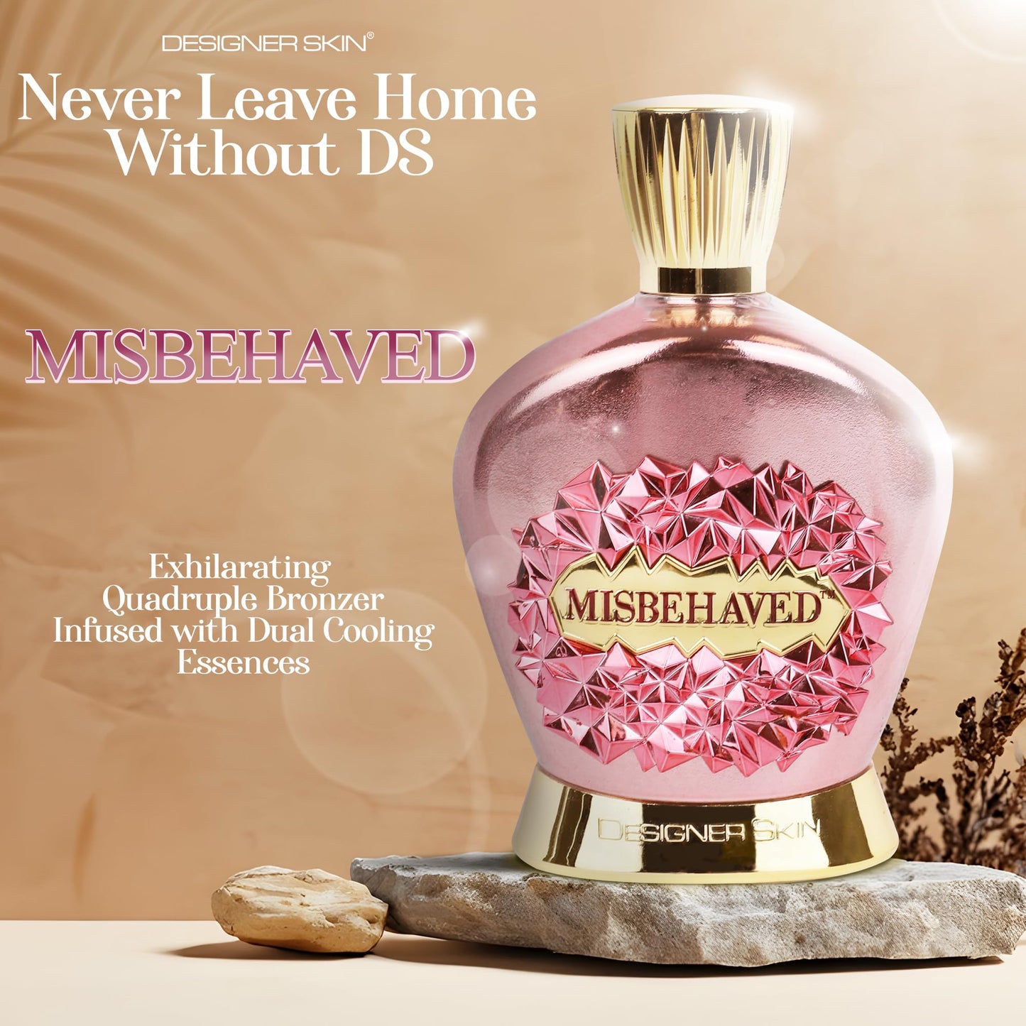 Designer Skin Misbehaved 70X Bronzer – 13.5 fl oz Tan Lotion