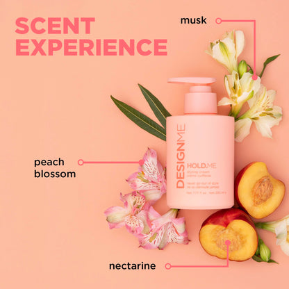 Design.Me HOLD.ME Styling Cream | Hydrating Hair Smoothing for Blowouts & Sleek Looks