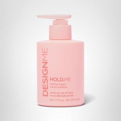 Design.Me HOLD.ME Styling Cream | Hydrating Hair Smoothing for Blowouts & Sleek Looks