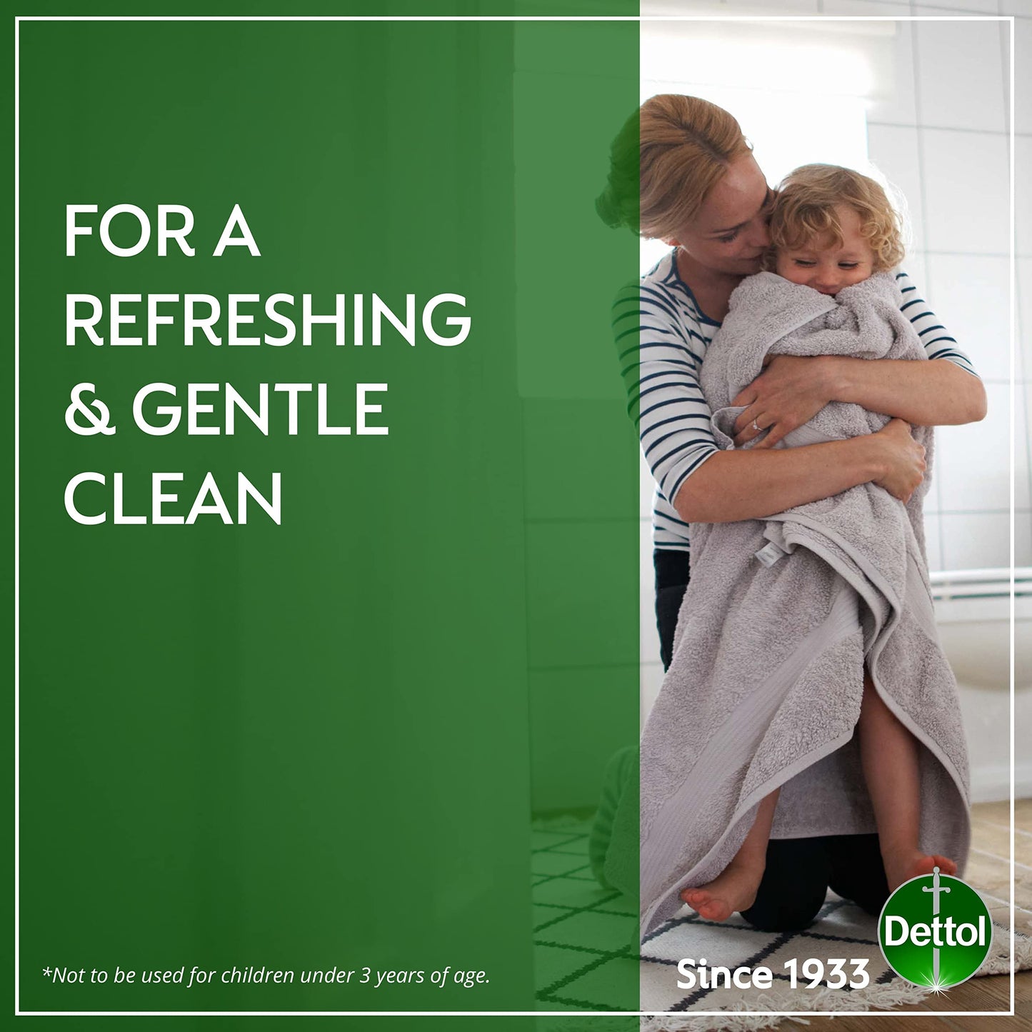 Dettol Cool Body Wash with Mint & Bergamot – Long-Lasting Freshness, 16.9 oz