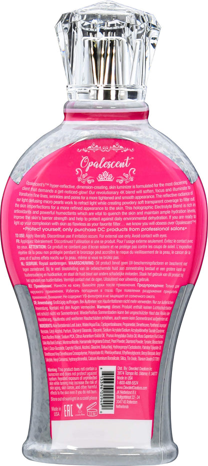 Devoted Creations Opalescent Tanning Lotion 12.25 oz – Holographic Shine & Fade Protection