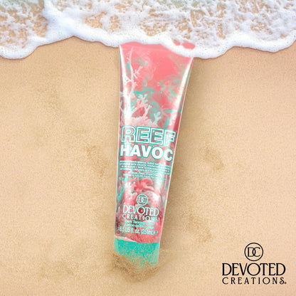 Devoted Creations Reef Havoc – Indoor/Outdoor Mineral Surge Natural Bronzer Dark Tanning Lotion