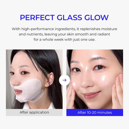 DEWYCEL Private Care Mask with Edelweiss Extract | 3-Step Glow & Hydration