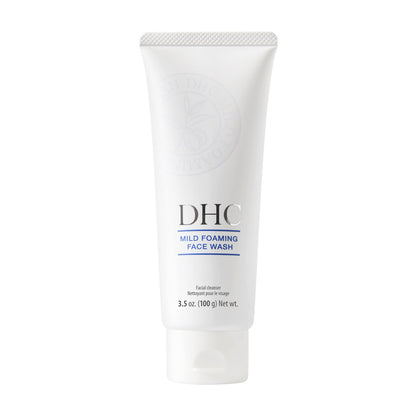 DHC Mild Foaming Face Wash, 3.5 oz | Gentle Hydrating Cleanser