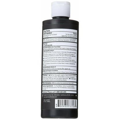 DHS Tar Shampoo – Coal Tar Dandruff, Unscented, PABA-Free (8 oz x 2)