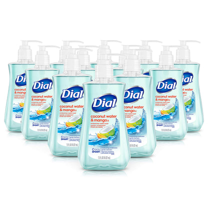 Dial Coconut Water Mango Hand Soap – 7.5oz (Pack of 12)