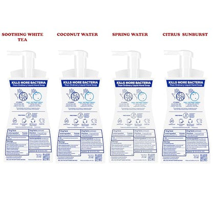 Dial Complete Foaming Anti-Bacterial Hand Wash 4-Pack - Assorted Scents, 7.5 oz Each