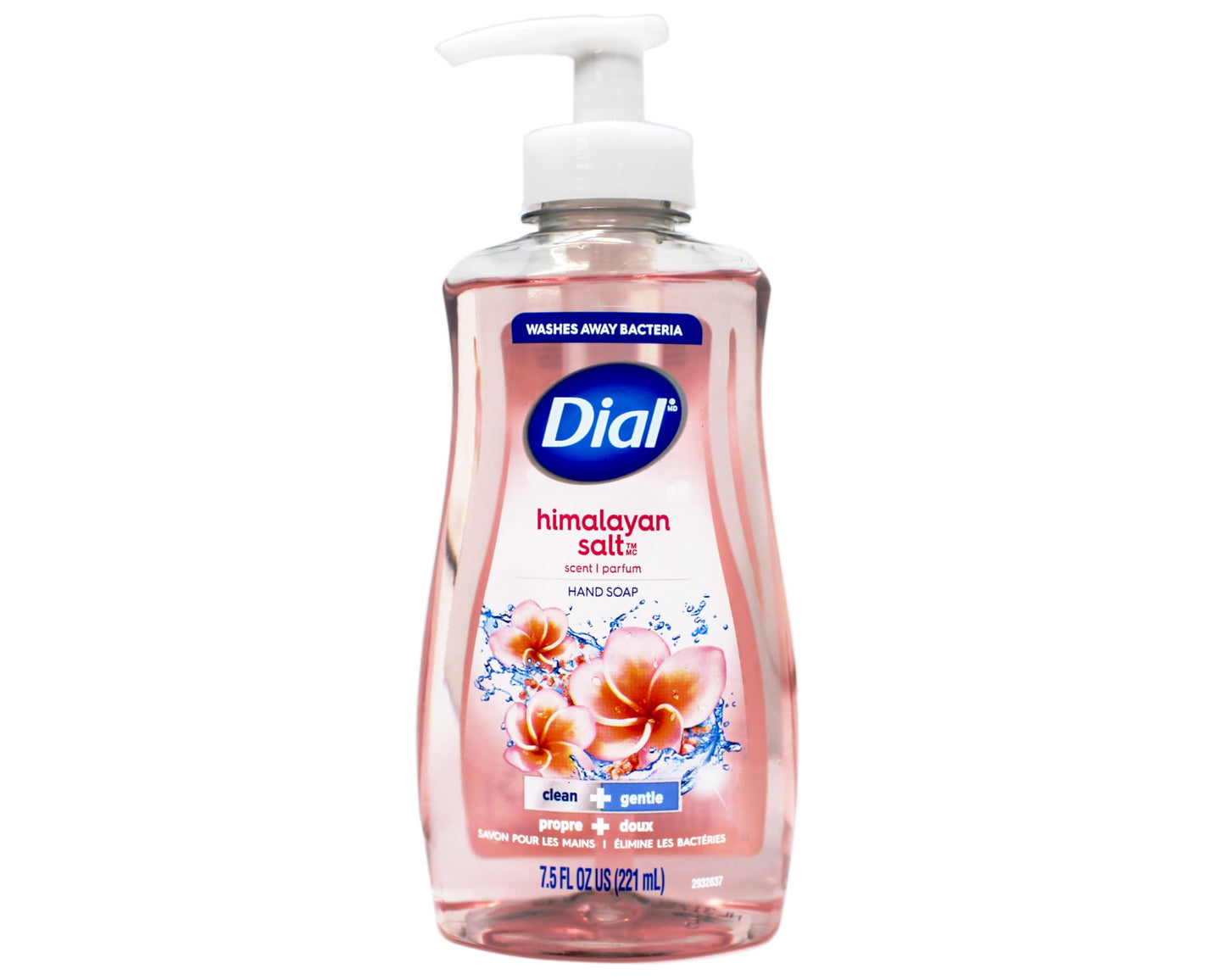 Dial Himalayan Pink Salt & Water Lily Hand Soap with Moisturizer – 7.5 oz, Pack of 6