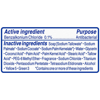Dial Mountain Fresh Antibacterial Deodorant Bar Soap — Pack of 5, 3.4 oz Each