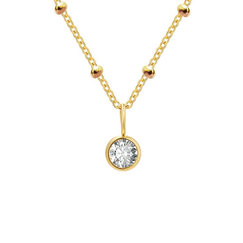 Diamond Birthstone Necklace