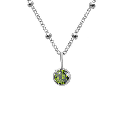 Diamond Birthstone Necklace