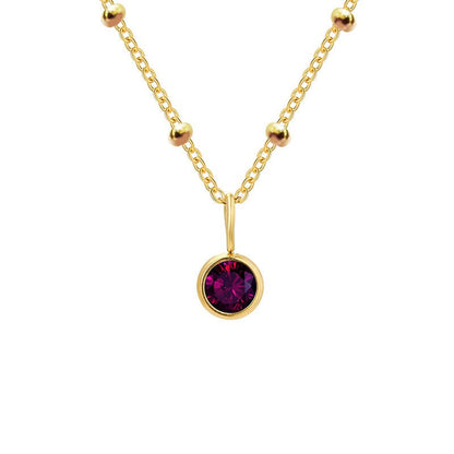 Diamond Birthstone Necklace