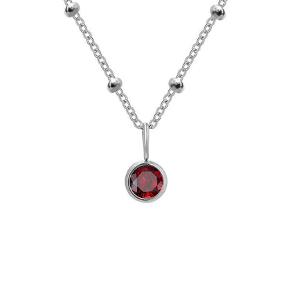 Diamond Birthstone Necklace