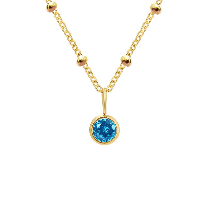 Diamond Birthstone Necklace