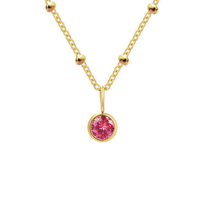 Diamond Birthstone Necklace