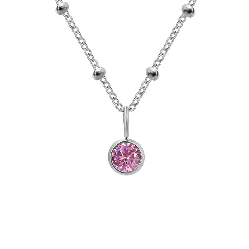 Diamond Birthstone Necklace