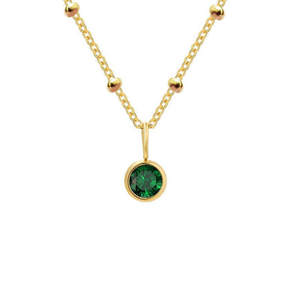 Diamond Birthstone Necklace