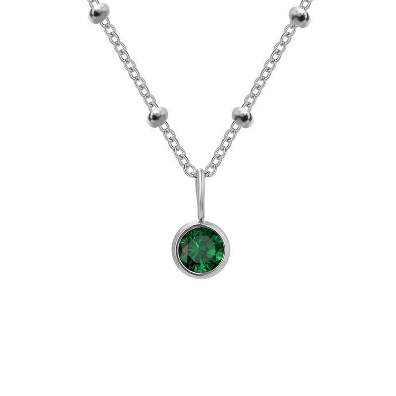 Diamond Birthstone Necklace