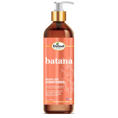 Difeel Batana Conditioner 33.8 oz – Sulfate Free Hydrating Hair Conditioner