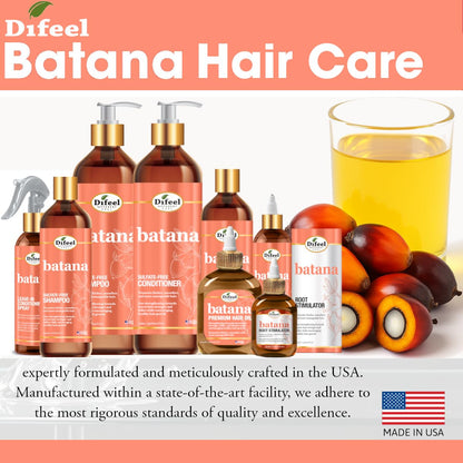 Difeel Batana Conditioner 33.8 oz – Sulfate Free Hydrating Hair Conditioner