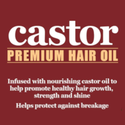 Difeel Castor Pro-Growth Shampoo 33.8 oz | Castor Oil Hair Growth Formula, Sulfate Free