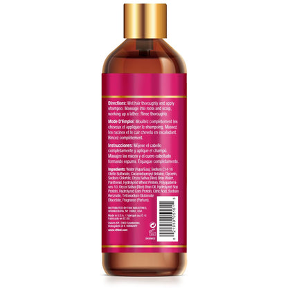Difeel Rice Water Shampoo 12 oz – Strengthening, Sulfate-Free for All Hair Types