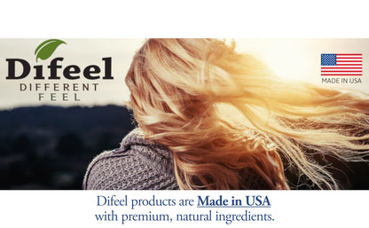 Difeel Pomegranate & Manuka Honey Shampoo 33.8 oz – Sulfate-Free, Strengthens & Moisturizes Damaged Hair