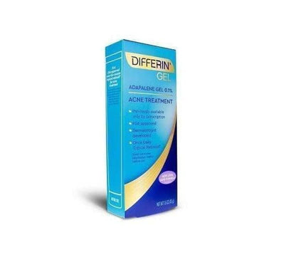 Differin Adapalene Gel 0.1% Acne Treatment — 45g x 2 (180-day supply) | Rx-Strength Retinoid