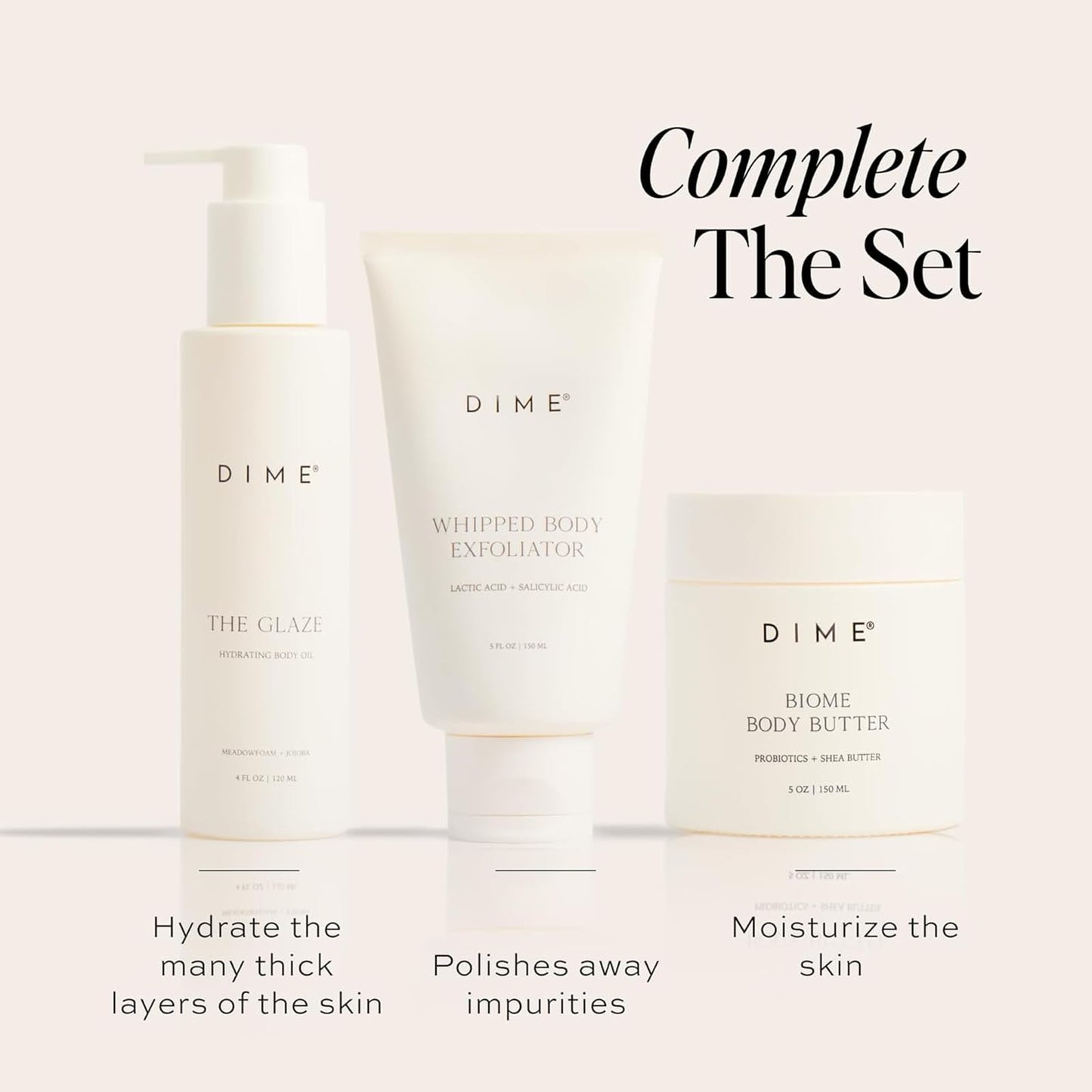 DIME Beauty Biome Body Butter | Probiotic-Rich Hydration for Dry Skin