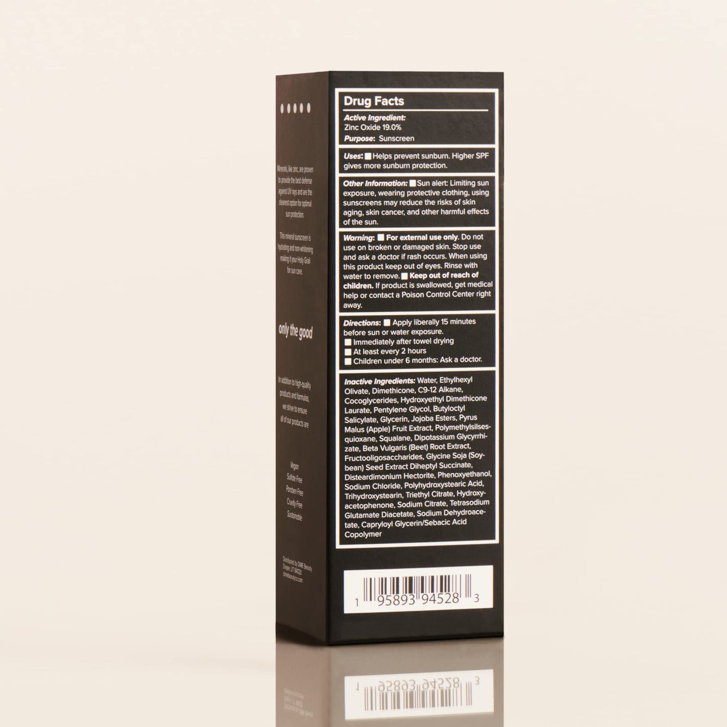 DIME Beauty Wonderscreen SPF 30 - Clean Mineral Sunscreen, Non-Whitening, Lightweight Face SPF 30 (50 g)