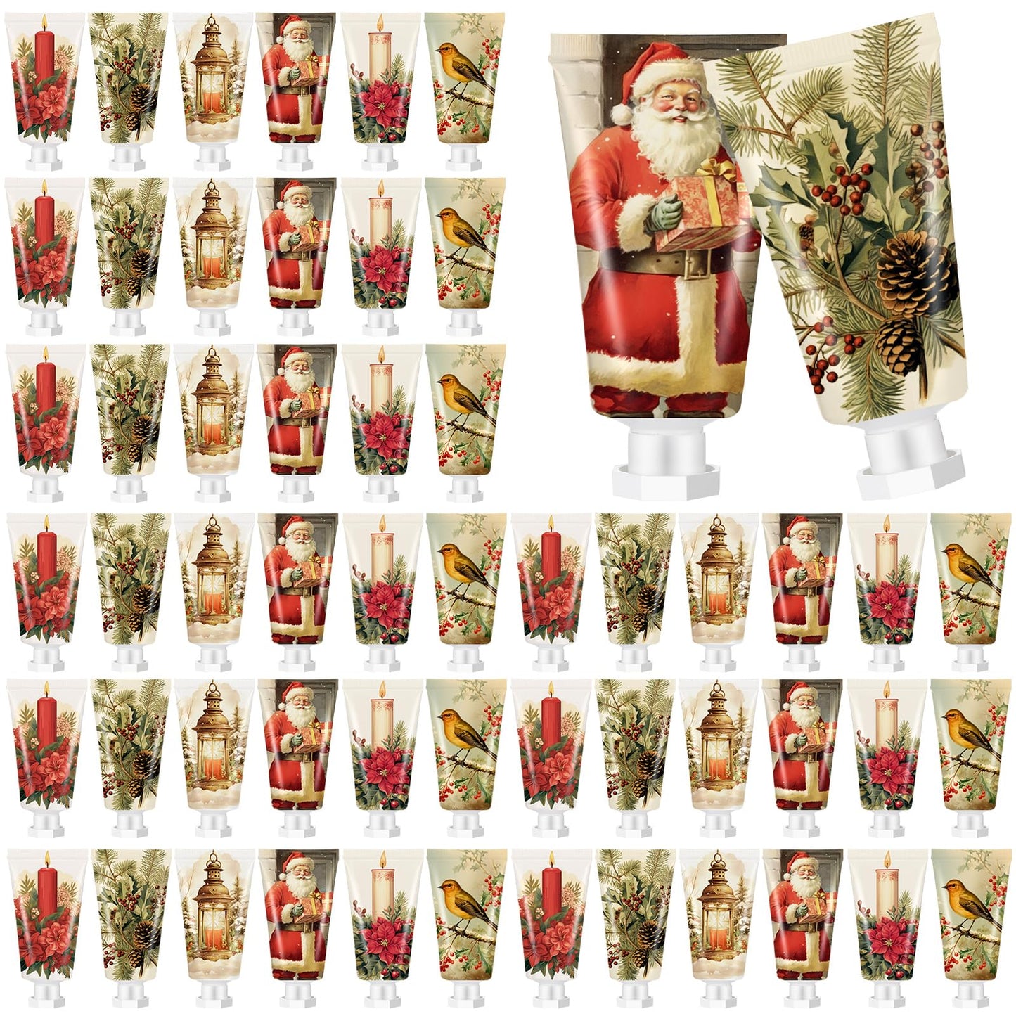 Dimsile 36-Piece Christmas Hand Cream Gift Set — Travel-Size Moisturizers