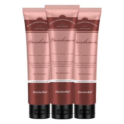 DincherBel 3 Pack Advanced Fragrance Hand Cream Gift Set – Deeply Moisturizing, Non-Greasy (75ml x 3)