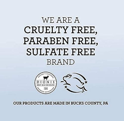 Dionis Goat Milk Hand Cream – Honeysuckle & Coconut Scent, 1 oz | Made in USA