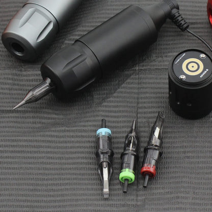 DISCOVER DEVICE 20pcs Disposable Tattoo Needle Cartridges with Membrane Safety – Curved Magnum 1211CM