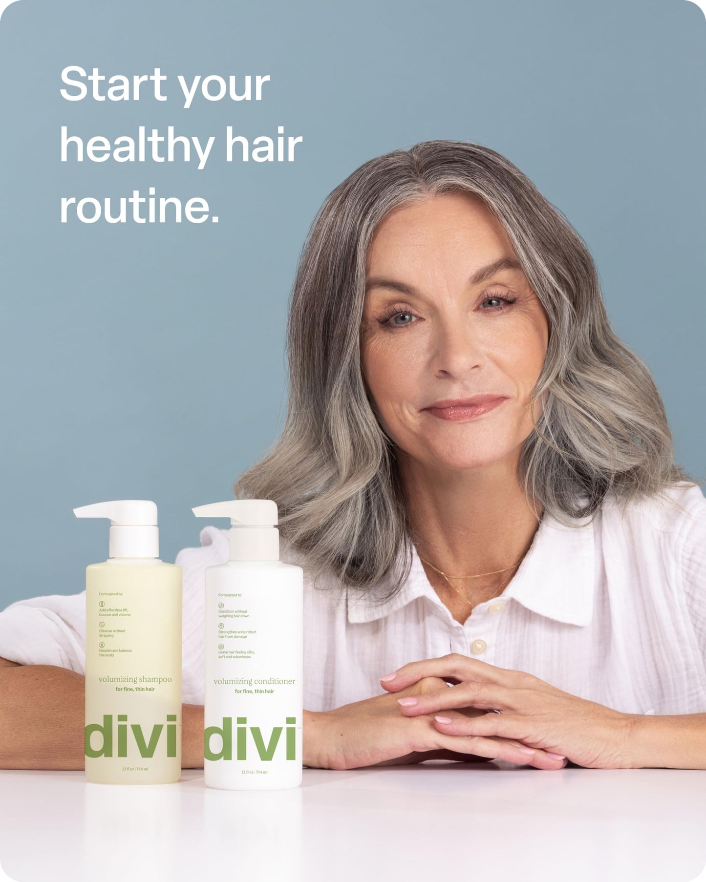 Divi Wash Day Essentials: Volumizing Shampoo, Conditioner & Leave-In (3-Piece Set)