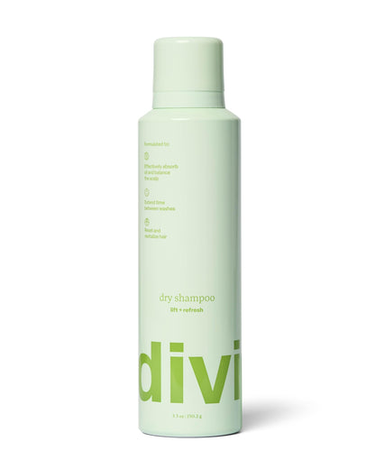 Divi Dry Shampoo Spray for Women – Absorbs Oil, Balances Scalp, 5.3oz