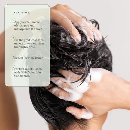 Divi Mini Volumizing Shampoo & Conditioner - Lightweight for Fine Hair (2oz)
