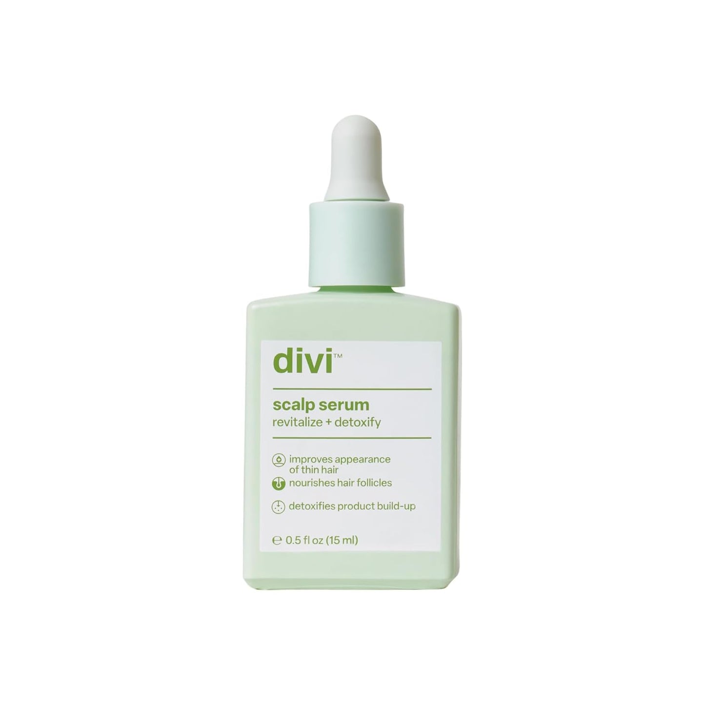 Divi Scalp Serum for Thinning Hair, 15ml – Clinically Tested Nourishing Formula with Amino Acids, Caffeine & Rosemary Oil