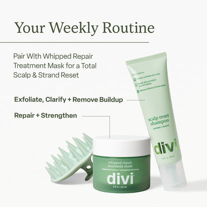 Divi Clarifying Scalp Reset Shampoo & Whipped Repair Mask Set – Deep Cleansing, Oil Control & Bond Repair (2-Piece)