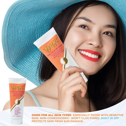 DML Daily Facial Moisturizer SPF 25 - 1.5 oz | Fragrance-Free & Hypoallergenic