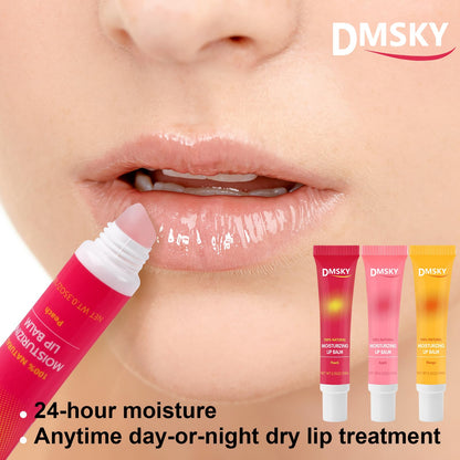 Dmsky 24 Pack Lip Gloss Bulk – Clear Hydration with Shea Butter & 12 Flavors