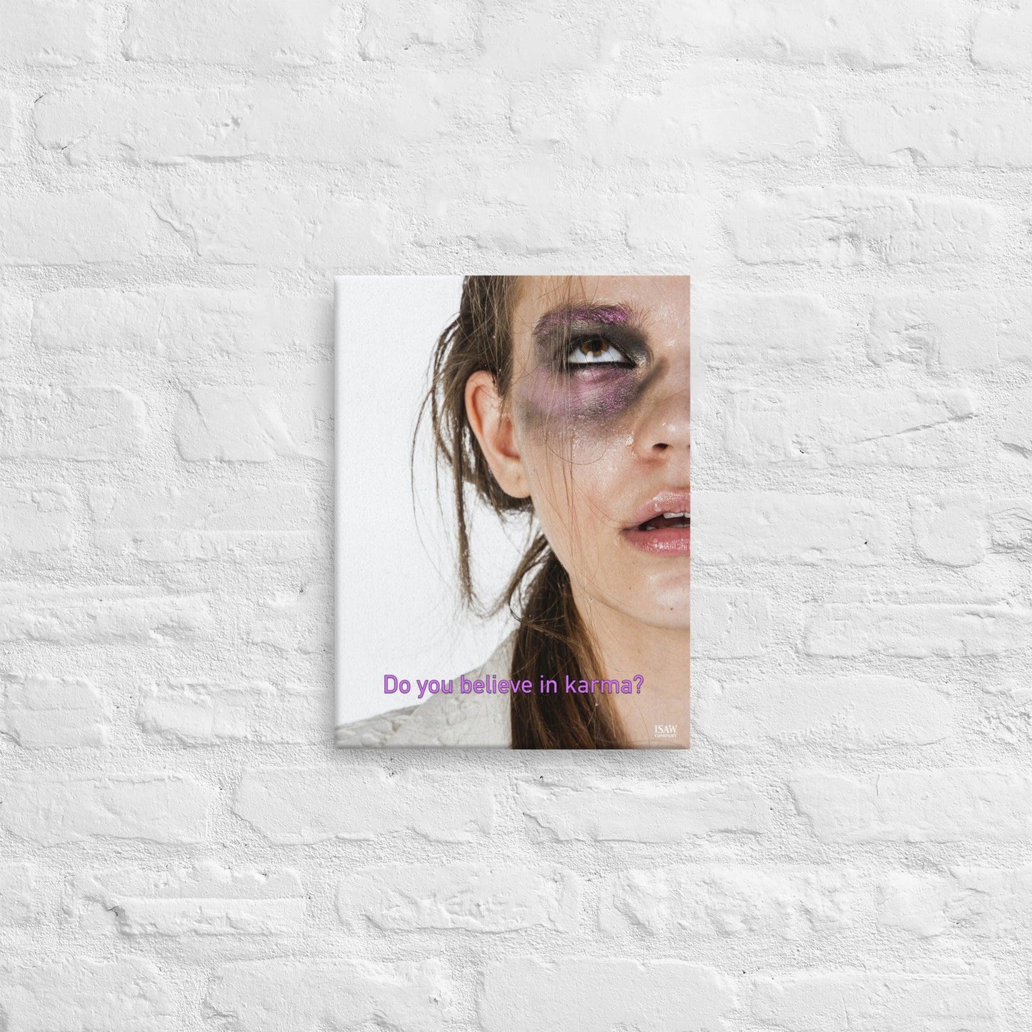 Do You Believe In Karma - Canvas Print