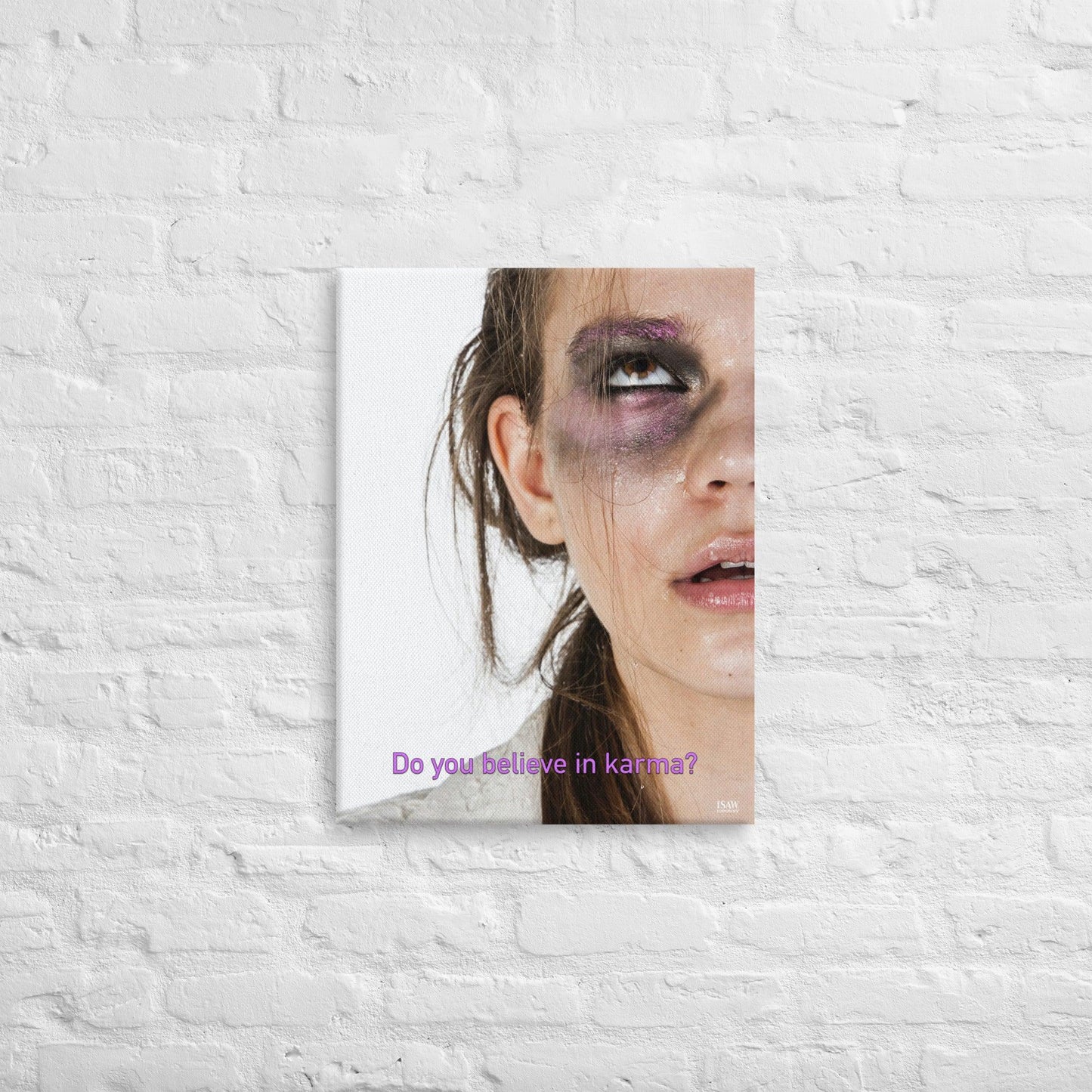 Do You Believe In Karma - Canvas Print