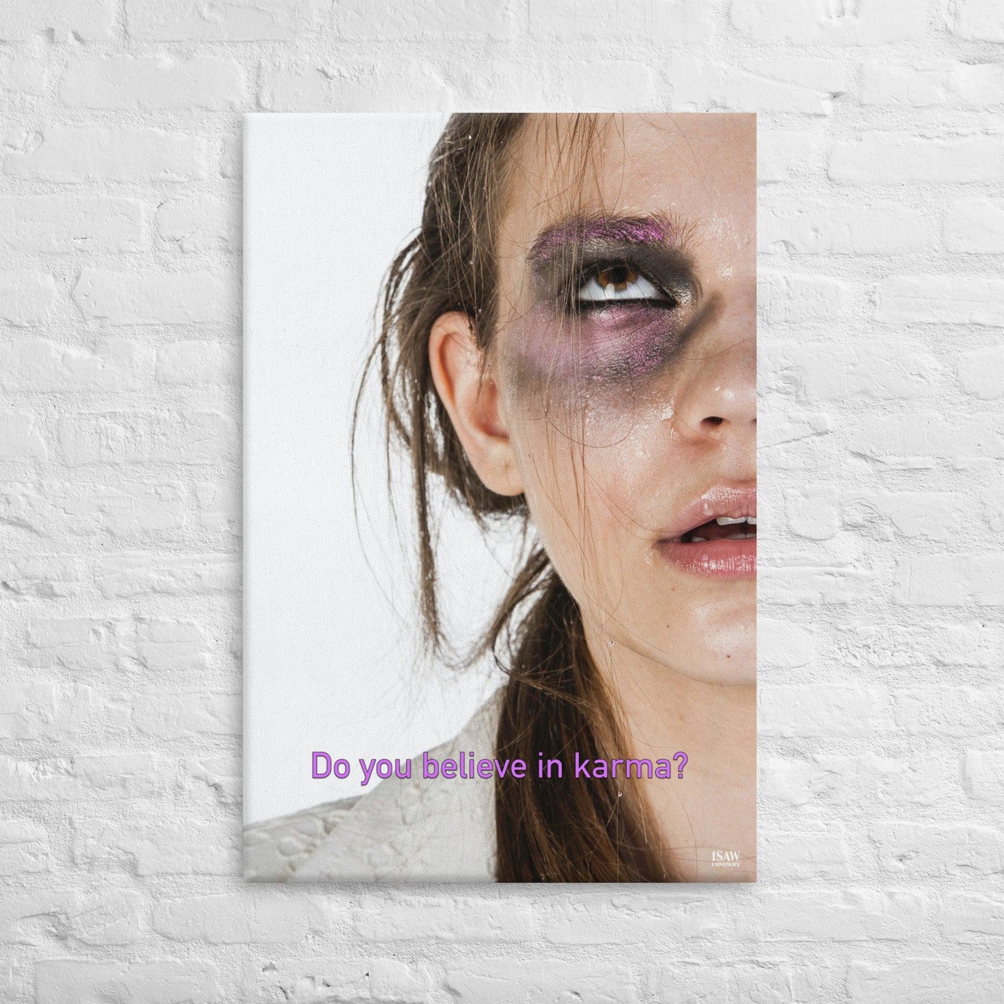 Do You Believe In Karma - Canvas Print