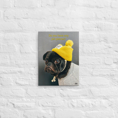 Do You Have Any Pet Peeves - Canvas Print