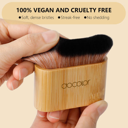 Docolor Self Tanner Brush Large Body – Soft Vegan Tanning Brush for Face, Body, and Back