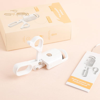 docolor Heated Eyelash Curler — Quick 10s Heat, 3 Temperature Modes, USB-C Rechargeable